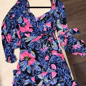 Lilly Pulitzer Multicolor Floral Dress